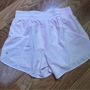 NWOT light pink lululemon shorts